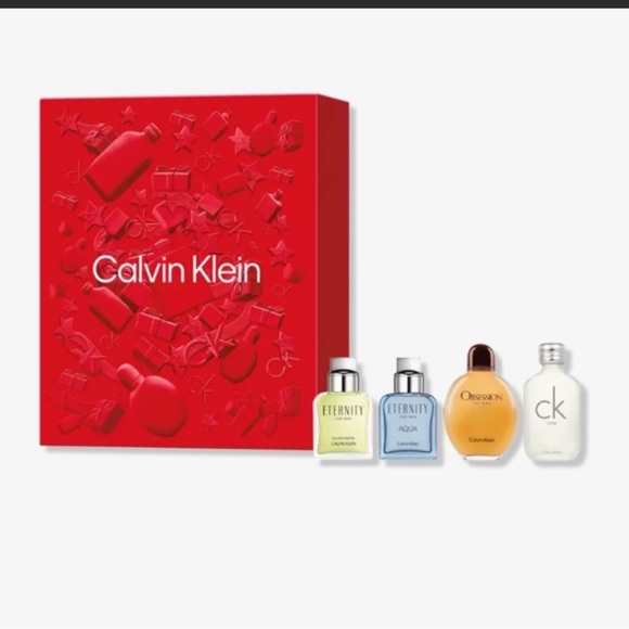 Calvin Klein Grooming New Calvin Klein 4 Piece Mens Cologne Travel